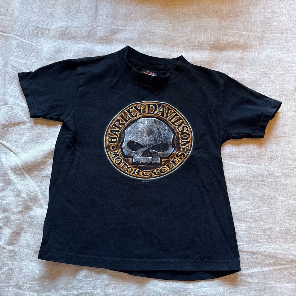 Harley-Davidson Black Skull Tee